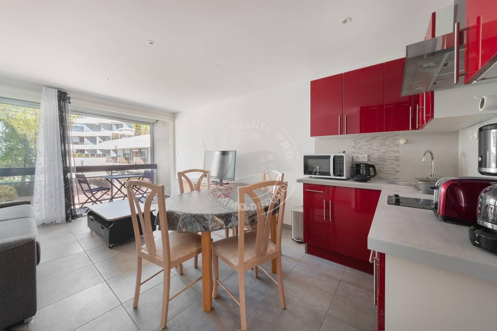 As21512 - Studio Cabine Vue Mer Laterale Avec Parking Prive A 20M De La Plage Le Grau-du-Roi Exterior foto